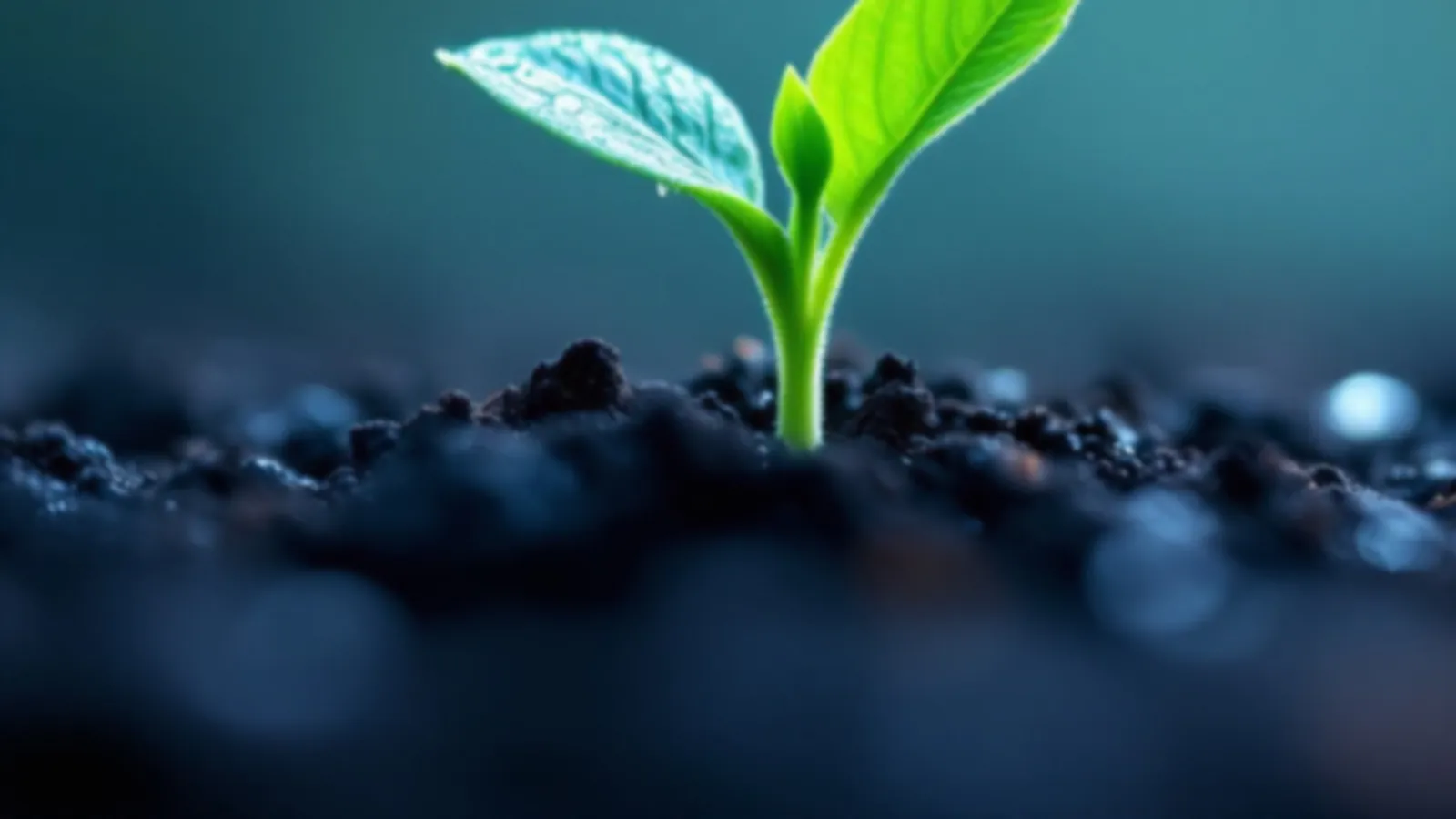 Soft green bokeh with dew in morning light, the SproutBorrow view of quick personal loans online, $100 – $5,000
